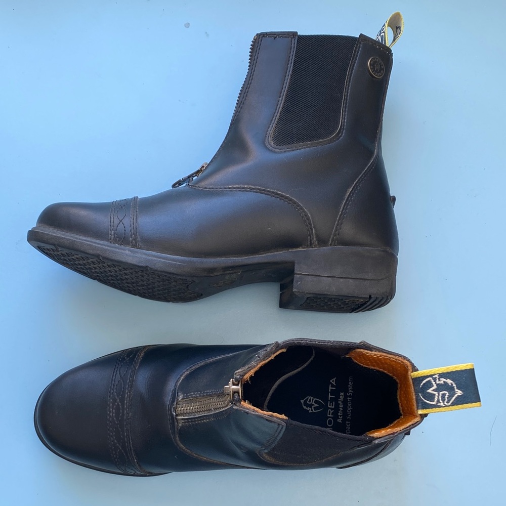 Moretta black paddock Boots